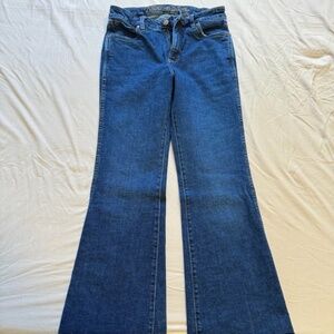 27x32 Wrangler Flare Jeans Dark Wash